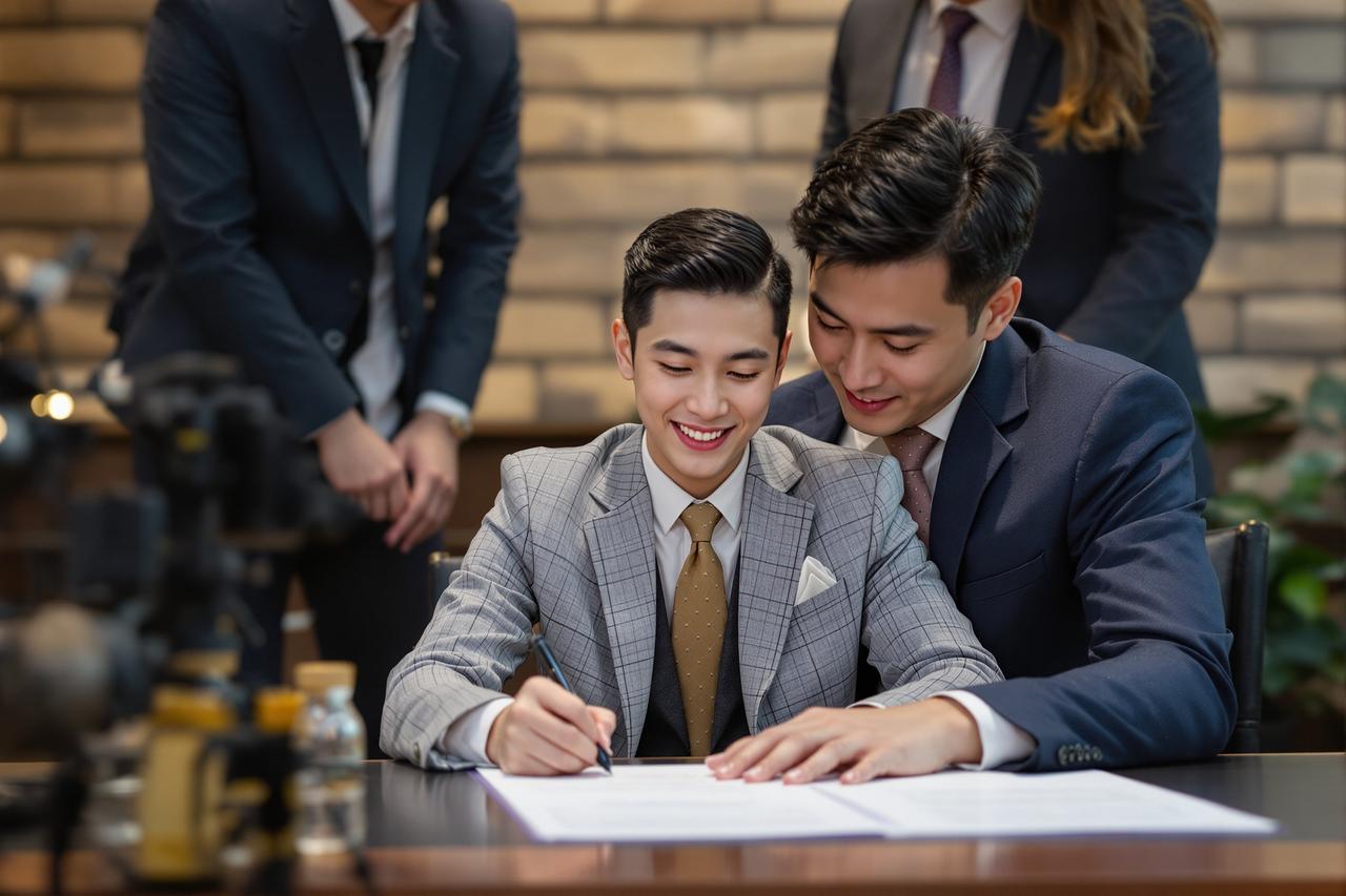 签约新生代演员陈思远，吃瓜视频艺人矩阵再添新星